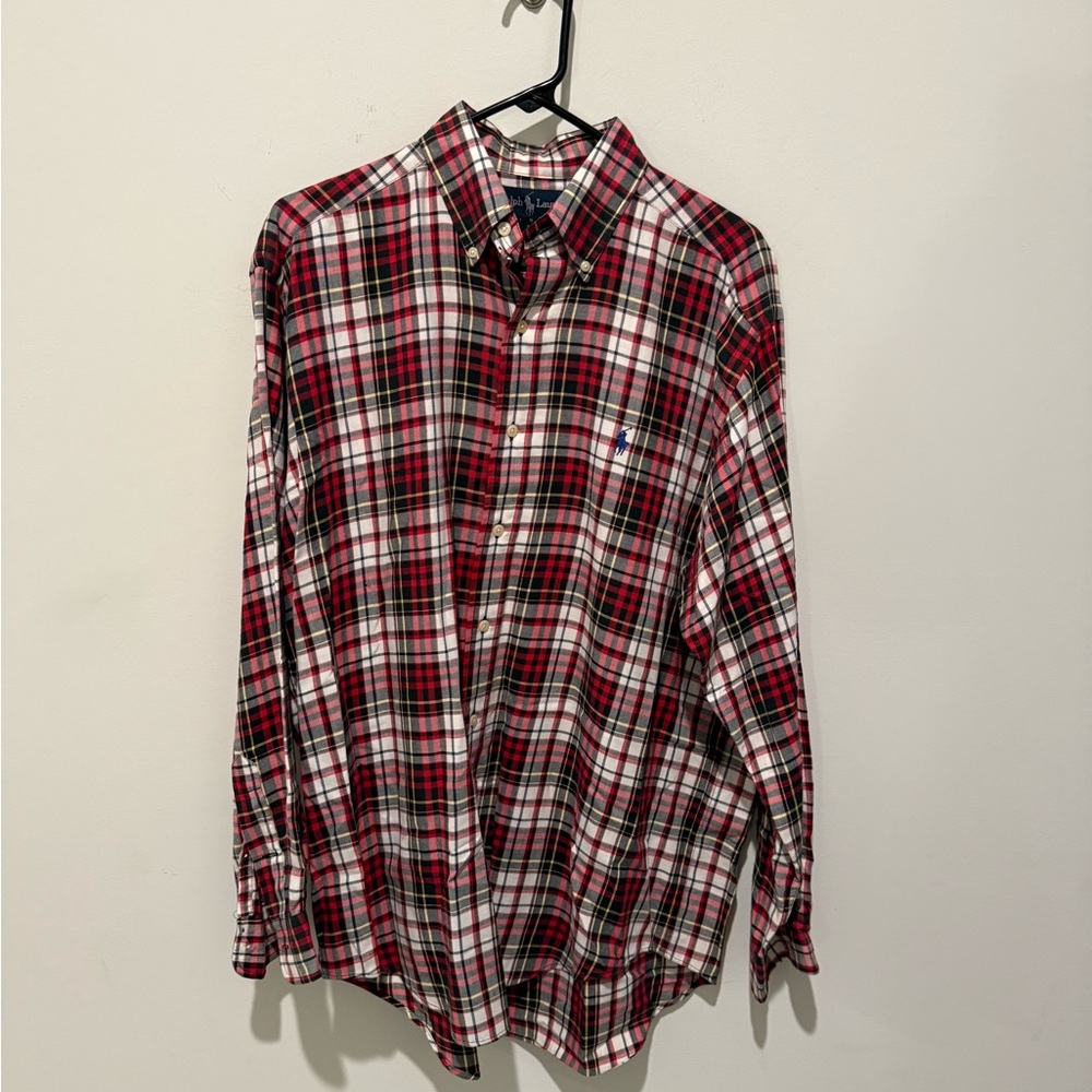 Ralph Lauren Multicolor Plaid Button-Down Shirt